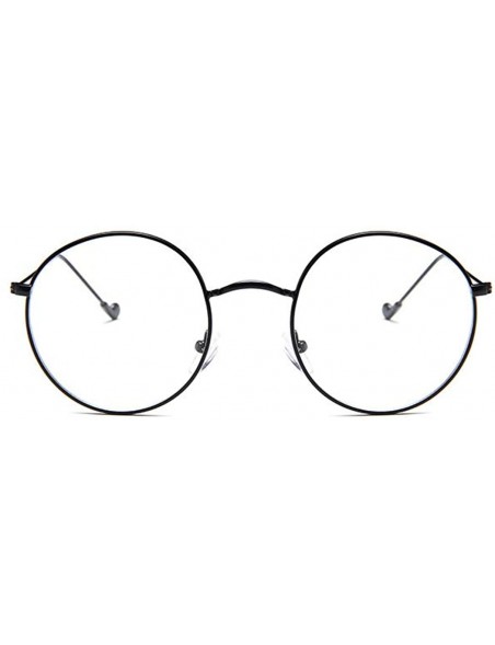 Oversized Retro Oversized classic Metal Frame for Men Women clear lens Eyewear - Color 5 - CP18MDKL7M8 $9.65