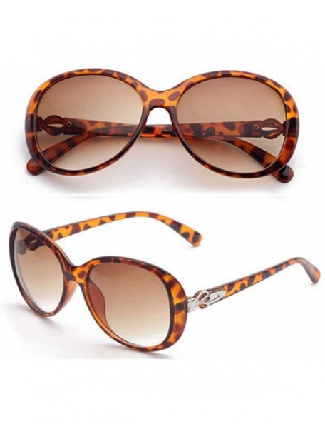 Round Polarized Sunglasses Pattern Protection Fashion - C318TQYOWCZ $11.22