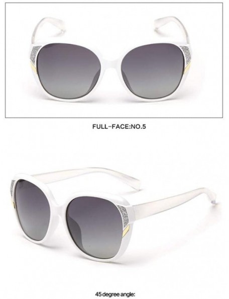 Aviator Oversized Driving Polarized Sunglasses Women 1 - 5 - C018XE0EQRM $15.79