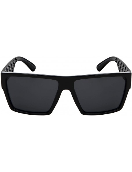 Square Plastic Rectangular Vintage Square Sunglasses for Men Women Polarized Lens 570111 - CT18IC0UMZ5 $12.26