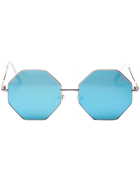Oversized Women Vintage Eye Sunglasses Retro Eyewear Fashion Radiation Protection - D - CJ193XI9I03 $13.59