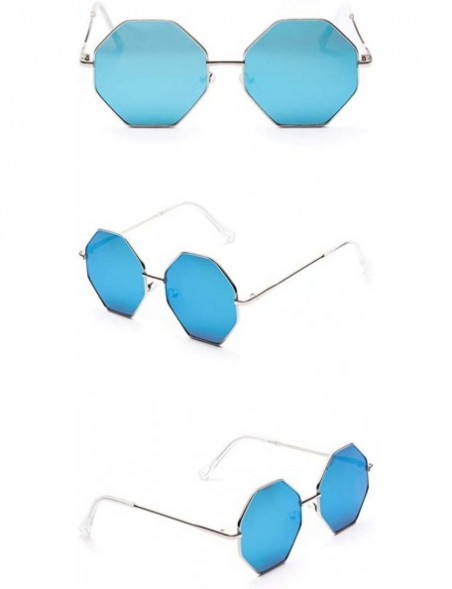 Oversized Women Vintage Eye Sunglasses Retro Eyewear Fashion Radiation Protection - D - CJ193XI9I03 $13.59