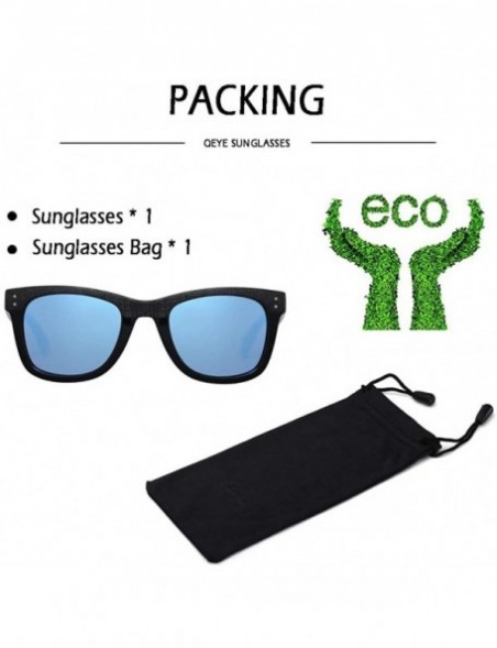 Square Sunglasses for Men Women UV Protection Square Vingtage Retro Driving Sun Glasses - Black/Green Lens - CP18QCSEIAT $9.54