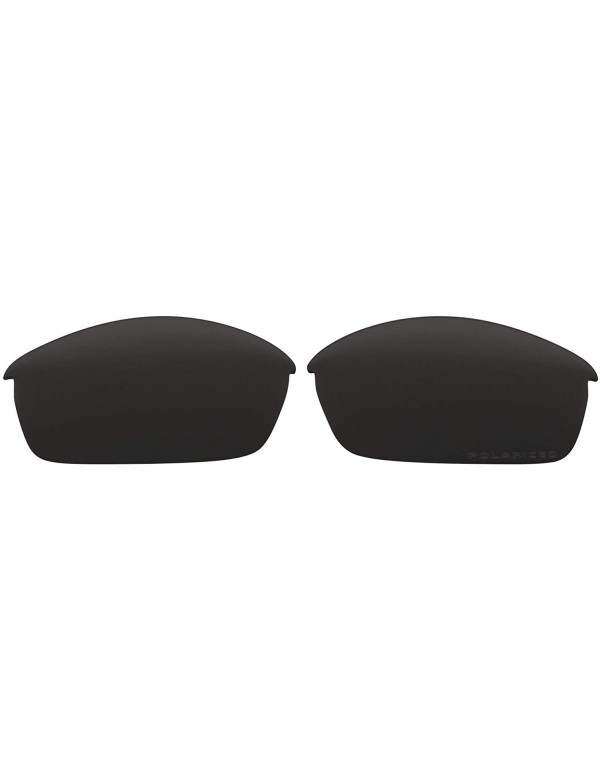 Sport Replacement Polarized Lenses Flak Jacket Sunglasses (Not Fit Flak Jacket XLJ- Flak 2.0) - Black - C8186O6N9Y4 $9.92
