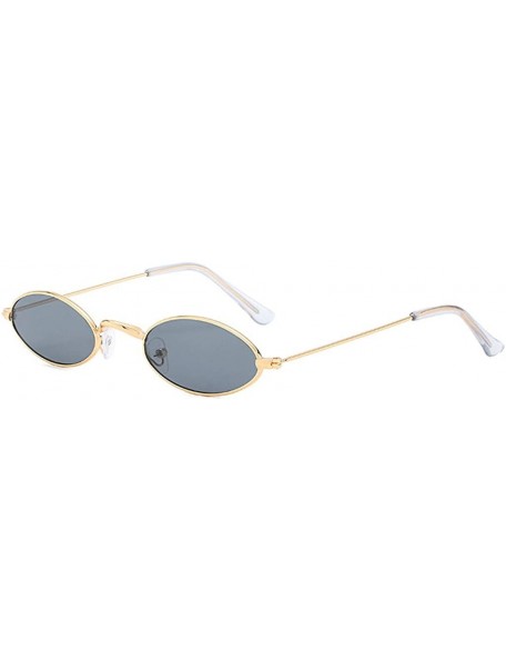 Square 2020 New Unisex Fashion Cat Eye Vintage Retro Sunglasses - B - CE196SYSC33 $8.41