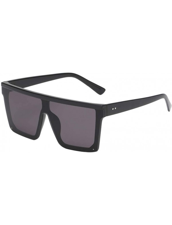 Oversized Unisex Sunglasses Oversized Stylish Sunglasses Stylish Eyewear Sun Glasses - E - C218X7HTGMT $7.56