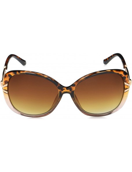 Rectangular Women's 1033SP Retro Glam Oval Vented Sunglasses with Rhinestone Crystals & 100% UV Protection - 58 mm - CU193YYA...