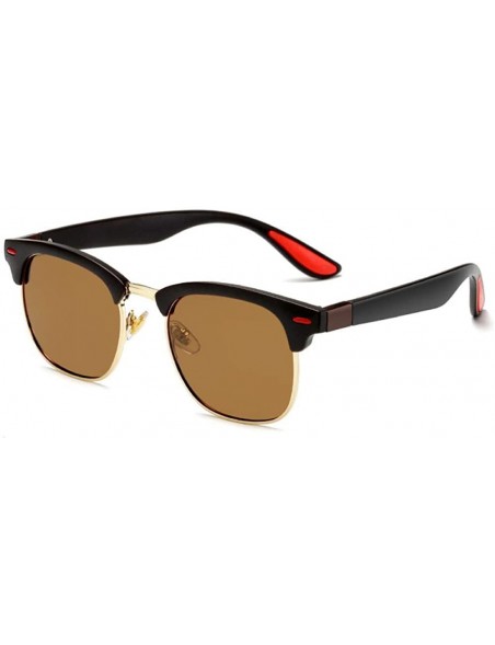 Oversized 2019 New Fashion Brand Designer Polarized Sunglasses Men Women Driving C3 - C1 - CT18YZSZLZ7 $12.67