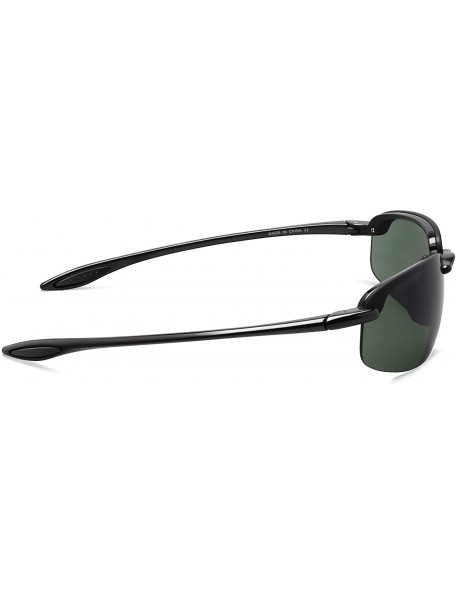 Sport Sports Sunglasses for Men Women Tr90 Rimless Frame for Running Fishing Baseball Driving MJ8001 - CE18HCYK3HR $27.92