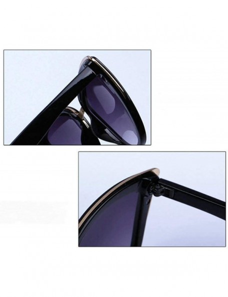 Round Women Fashion Shopping Sunglasses UV Protection Outdoor Driving Beach Eyewear Sunglasses - Brown - CO198MT6H6M $19.85