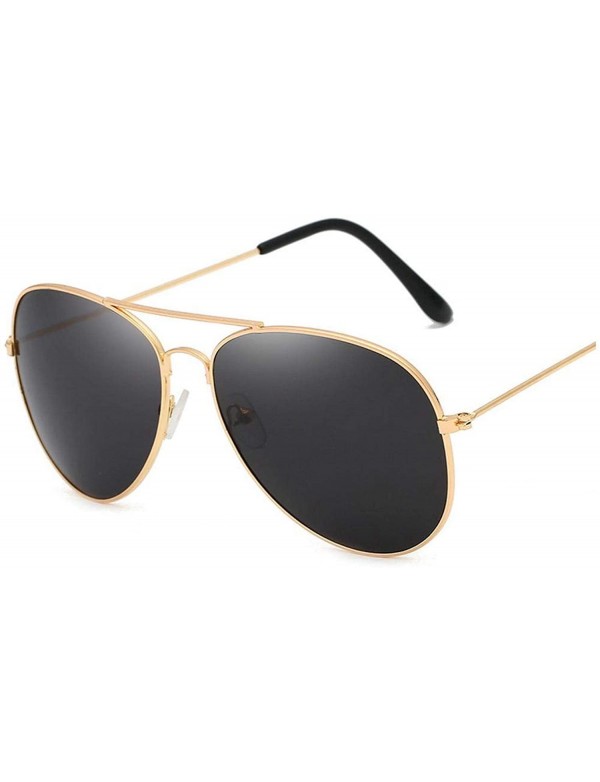 Square 2019 Sunglasses Women/Men Er Luxury Sun Glasses Women Retro Outdoor Driving Oculos De Sol - C2 Gold Gray - CF198AHLII7...