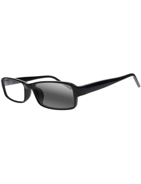 Rectangular Men Women Rectangular Bifocal Reading Glasses Transition Photochromic Anti-UV Reader - Black - CC18XEXY9Z2 $23.17