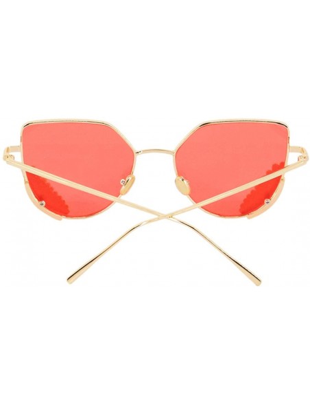 Round Round Vintage Sunglasses Rhinestone Decoration Sun Glasses for Women - Y-29 - CG198W4HGU6 $14.54