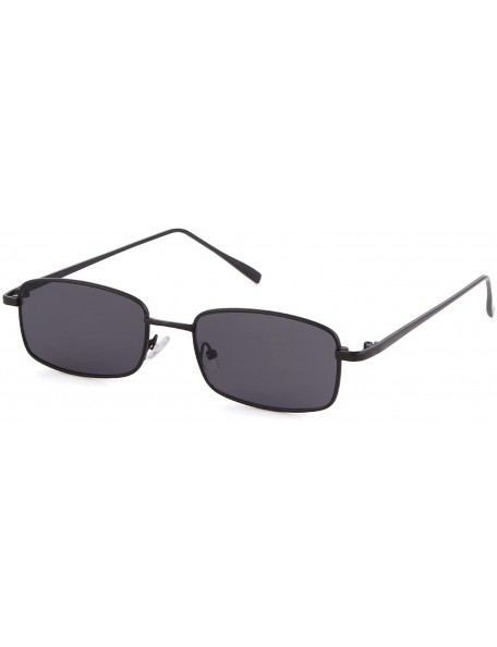 Goggle Vintage Steampunk Sunglasses Fashion Metal Frame Clear Lens Shades for Women - Black - CH1807TD4H0 $11.82