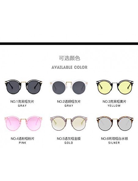 Square 2020 Sunglasses Female Retro Big Frame Arrow Glasses Bright Sunglasses (Bright Black Gray Lens) - CX190L68XLO $10.37