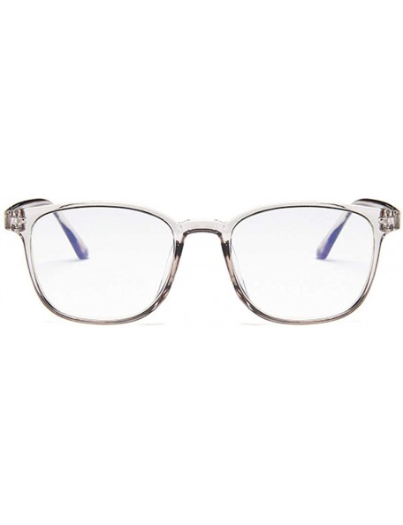 Aviator Unisex Stylish Vintage Classic Non-prescription Eyeglasses Glasses Clear Lens Eyewear - Color 2 - C918LX7AN49 $8.51