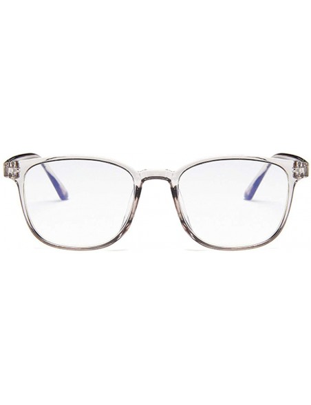 Aviator Unisex Stylish Vintage Classic Non-prescription Eyeglasses Glasses Clear Lens Eyewear - Color 2 - C918LX7AN49 $8.51