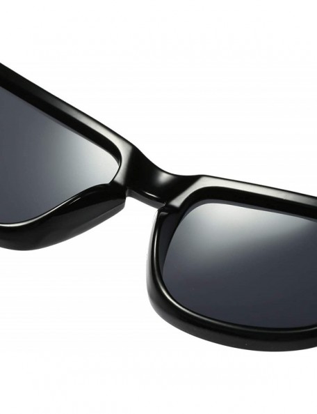 Sport HD Polarized Sunglasses for Men and Women Matte Finish Sun Glasses Color Mirror Lens 100% UV Blocking - C - C1197AZTO6L...