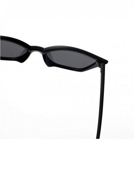 Rimless Glasses- Women's Fashion Vintage Cateye Frame Shades Acetate Frame UV Sunglasses - 7139f - C918RU45M84 $9.72