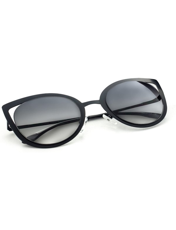 Aviator Wild Safari Retro Horn Rimmed Frame Sunglasses UV400 - Black - CD12IPRRXGF $11.62