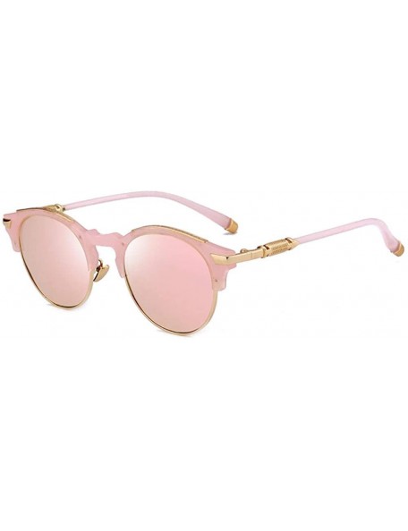 Rimless Sunglasses Driving Driving Glasses Large Frame Mirror Tide Classic Sunglasses Female - C418X7Z5YO0 $52.16