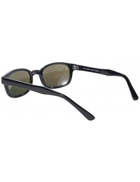 Sport Sport Motorcycle Sunglasses Black Frame Colored Mirror Lens - adult - CY18G5E9TIL $15.65