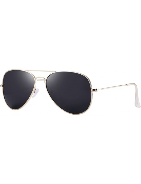 Aviator Classic Polarized Aviator Sunglasses for Men and Women UV400 Protection - CK184DTWQTH $14.86
