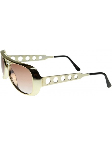 Aviator Classic TCB Elvis Celebrity Style Aviator Sunglasses - C8114MSJEQ9 $14.55