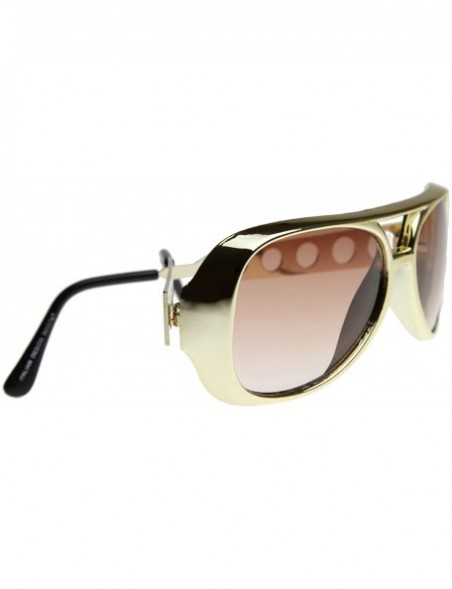 Aviator Classic TCB Elvis Celebrity Style Aviator Sunglasses - C8114MSJEQ9 $14.55