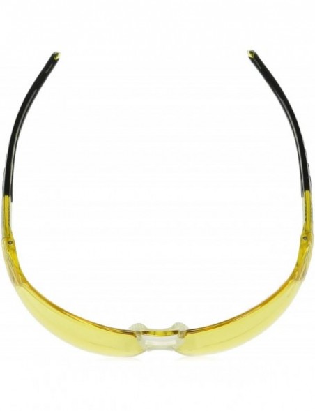 Wrap Black Flys Sparxx Fly Too/Safety Glasses - Yellow - C0192K96DWW $15.42