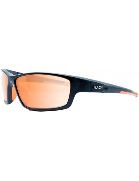 Sport Z-COAST Sport Sunglasses Sun Unbreakable Floats (Black HD/Orange) - CT18QYOMZDS $31.26