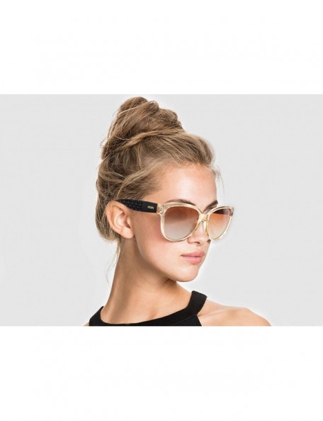 Cat Eye Polarized Fashion Sunglasses for Women's Cat Eye Retro Ultra Light Lens TR90 Frame JE003 - CZ18HGRZHM4 $18.97