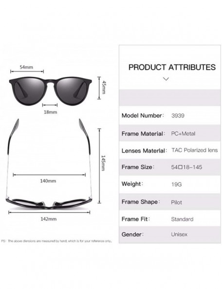Aviator Sunglasses for men and women - B - CV18QRHHDNQ $30.13