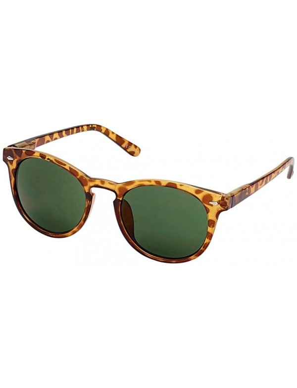 Oval WALNUT TORTOISE SUNGLASSES 100% UVA/UVB PROTECTION POLARIZED LENSE - CR180ZCKXX9 $24.36