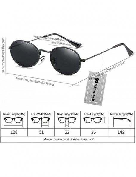 Round Cute Women's Eyewear Round Shape Retro Sunglasses - Black Frame Grey Lens - C218C6YQYMQ $7.52