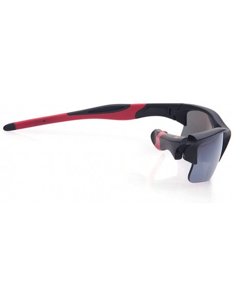 Sport Sports Polarized Sunglasses UV Protection Sunglasses for Fishing Golf Motorcycle - Black&red - CP18W6LAK8H $23.10