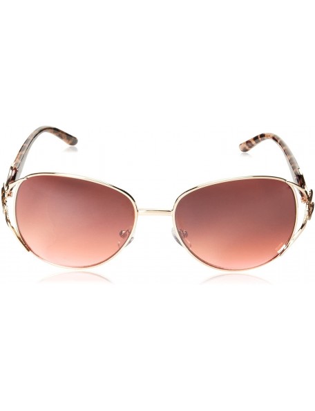 Oval Women's R538 Oval Sunglasses - Gold/Animal - C611HJIUX6T $46.62