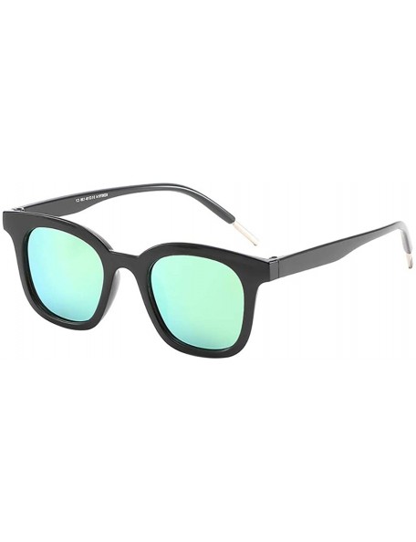 Oversized Unisex Classic Polarized Sunglasses Mirrored Lens Lightweight Oversized Glasses Gradient Lens Sun Glasses - CD18UQ4...