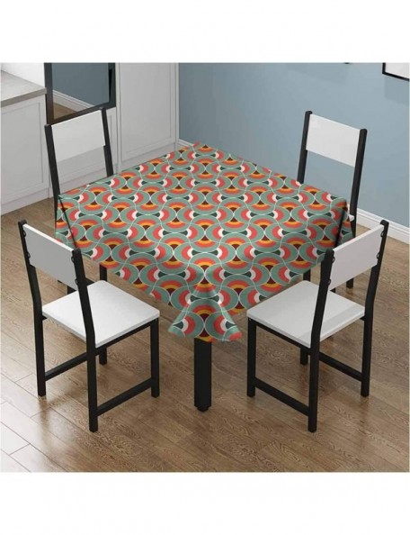Square Geometric Square Tablecloth Triangle Gradient - Color03 - C9197RLCRHC $49.40