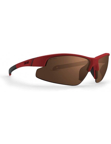 Wrap Eyewear Bravo Finish Sunglasses Sport Frame/Lens Choice EpochBravo - Black Red - CL18E4ZE6MR $27.50