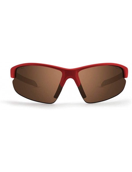 Wrap Eyewear Bravo Finish Sunglasses Sport Frame/Lens Choice EpochBravo - Black Red - CL18E4ZE6MR $27.50