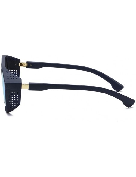 Square Polarized Sports Sunglasses Driving Glasses Shades for Men Women Sun Glasses Classic Design Mirror Sunglasses - CH18UW...