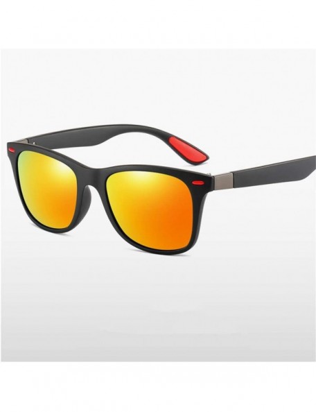 Square Classic Polarized Sunglasses Men Women Design Driving Square Frame Sun Glasses Male Goggle UV400 Gafas De Sol - CF18XS...