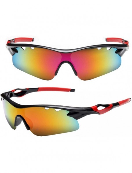Sport Protection Polarized Sunglasses Baseball - HT - CE18R9XC3L3 $9.91