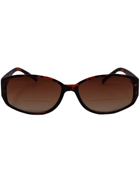 Rectangular Stylish Bifocal Sunglasses - Tortoise - CK11TO9Y7JP $20.79