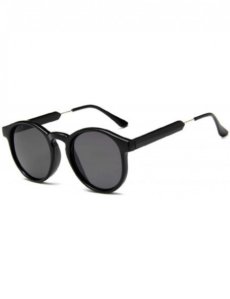 Round Retro Round Sunglasses Women Men Design Transparent Sun Glasses Oculos De Sol Feminino Lunette Soleil - 4 - CV197A38048...