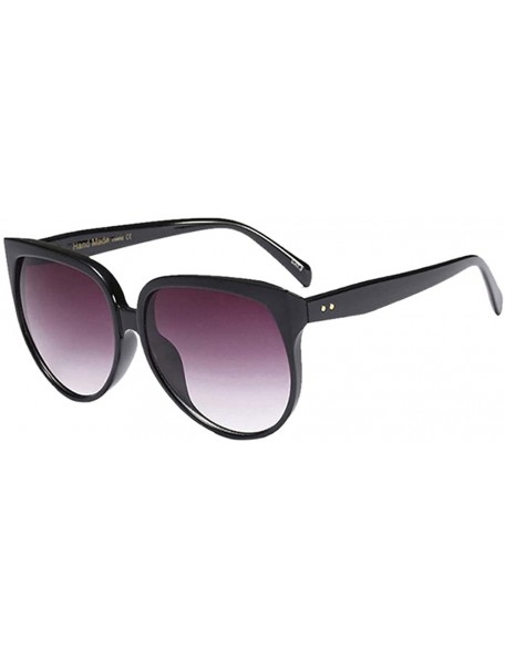 Goggle Women Retro Sunglasses Eyewear Vintage UV400 Gradient Shades Large Frame - CL18OWDD0W9 $37.79