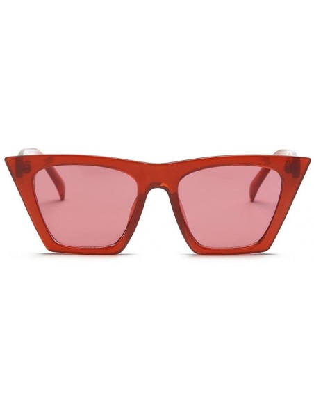 Sport Women Fashion Cat Eye Marine Sunglasses - C - CM1858QG2HW $7.93