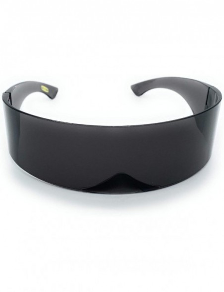 Wrap Futuristic Shield Sunglasses Monoblock Cyclops 100% UV400 - CO198OXEMQ9 $8.69