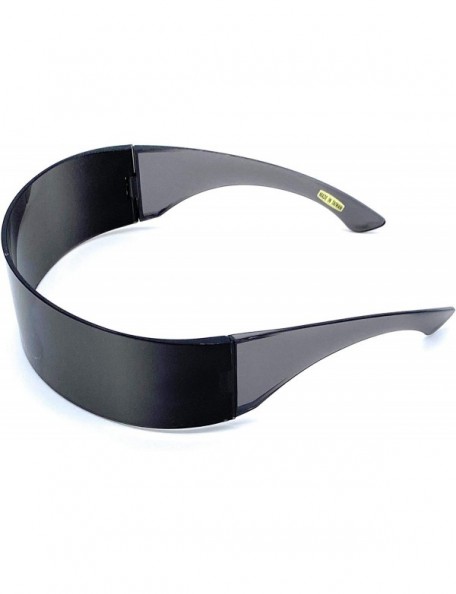 Wrap Futuristic Shield Sunglasses Monoblock Cyclops 100% UV400 - CO198OXEMQ9 $8.69